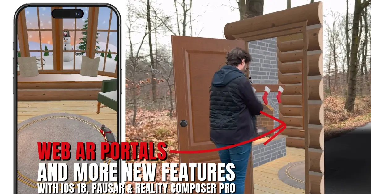 Web Augmented Reality portals, particle effects and more - PausAR