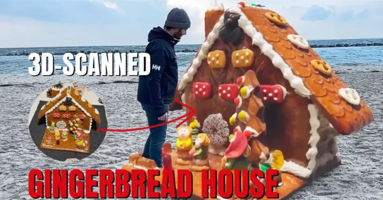 Gingerbread House in AR