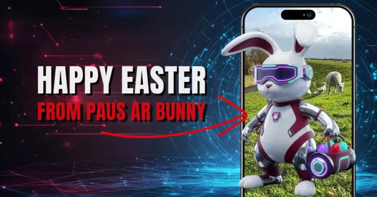 Happy Easter 2026 - Easter Bunny 3D AR